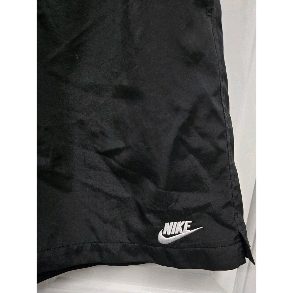 Nike Shorts Men's L Black Woven Flow Drawstring Athletic Gym Training Workout - Picture 4 of 4
